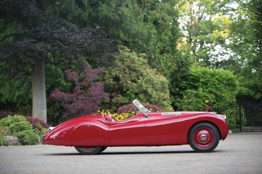  Jaguar XK120 Alloy Roadster 1948 года  (фото 32 из 59)